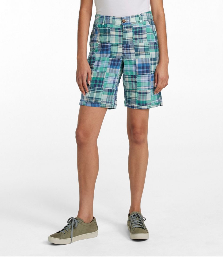 Patchwork Bermudas 9" Women's Comfort Shorts