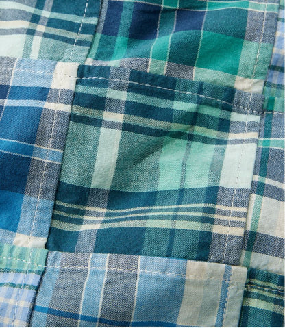 Women's Comfort Shorts, Patchwork Bermudas 9"