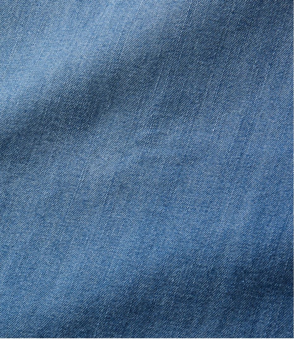 Women's L.L. Bean Heritage Washed Denim Shirt Dress