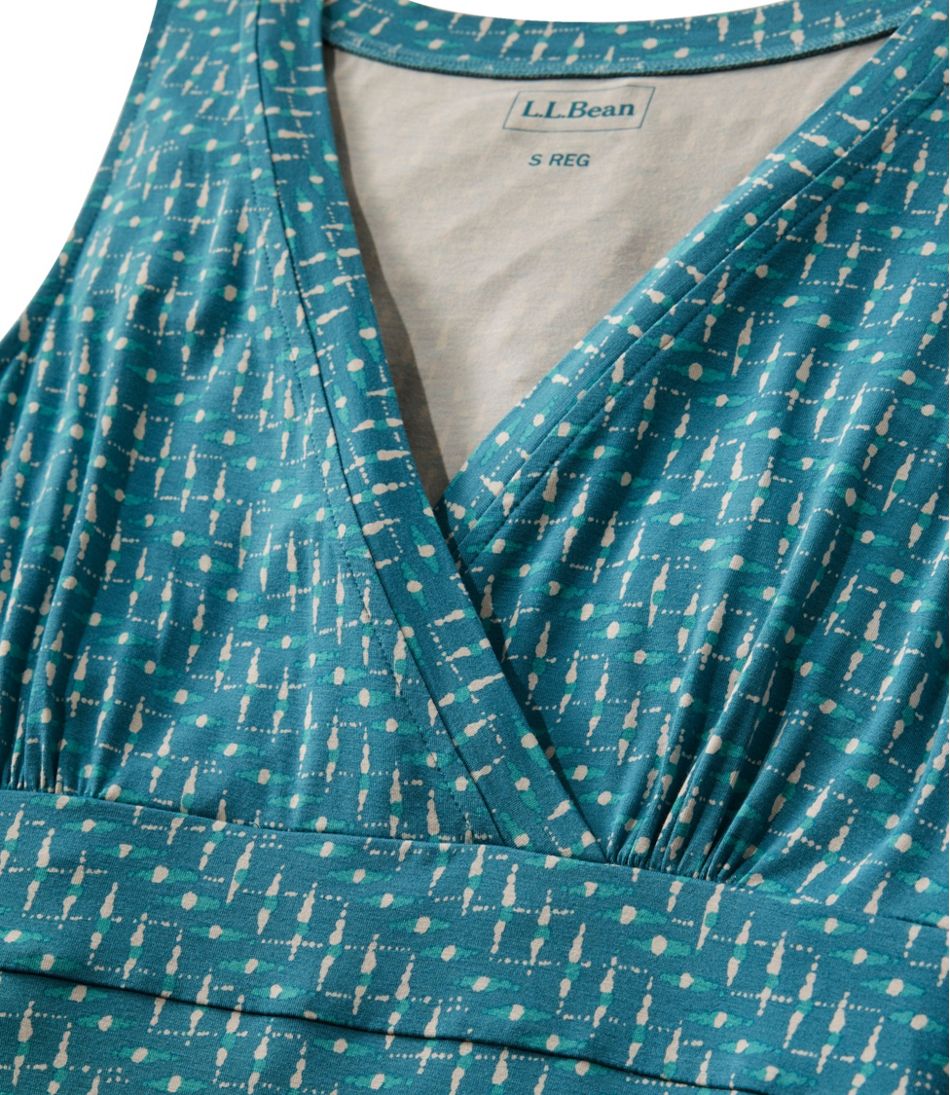 Women's Summer Knit Maxi Dress Print