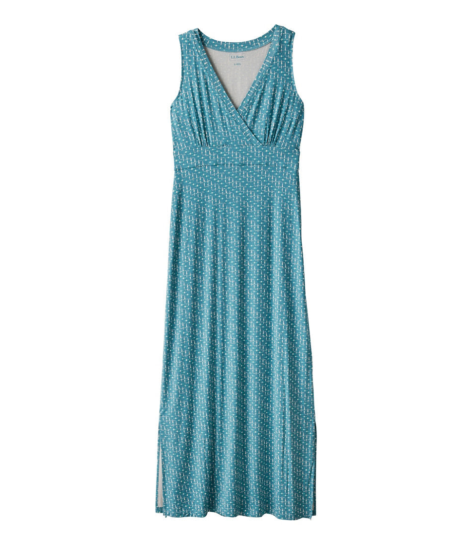 Women's Summer Knit Maxi Dress Print