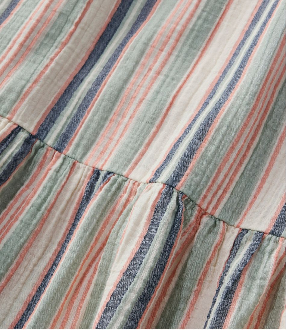 Stripe Women's Cloud Gauze Midi Dress