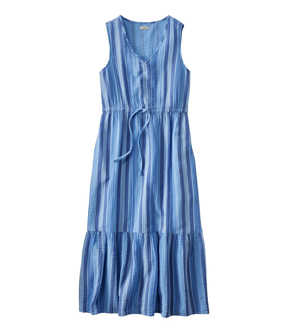 Stripe Women's Cloud Gauze Midi Dress