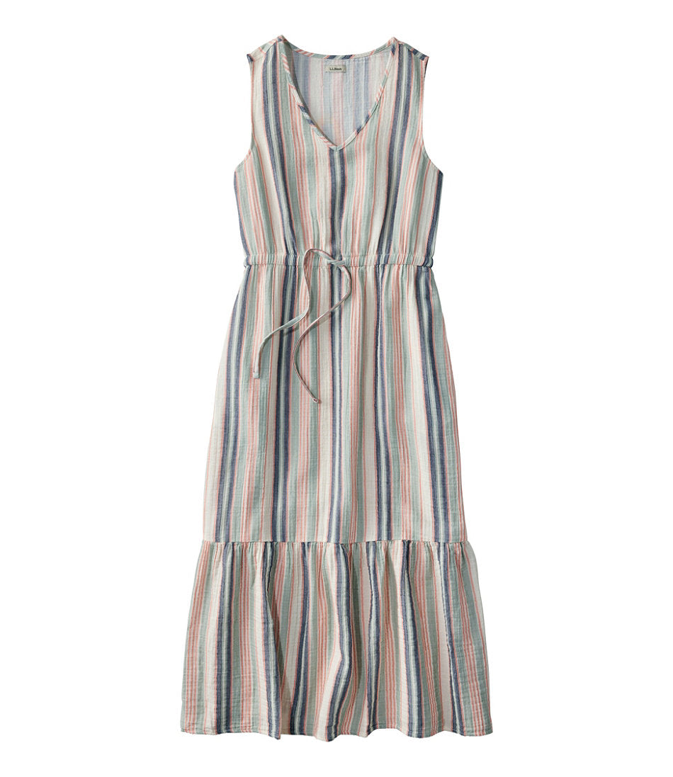 Stripe Women's Cloud Gauze Midi Dress