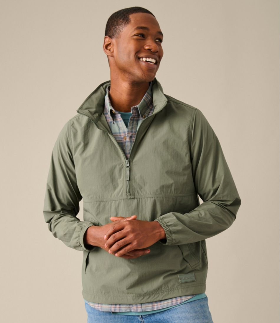 Men's Light and Airy Anorak Windbreaker