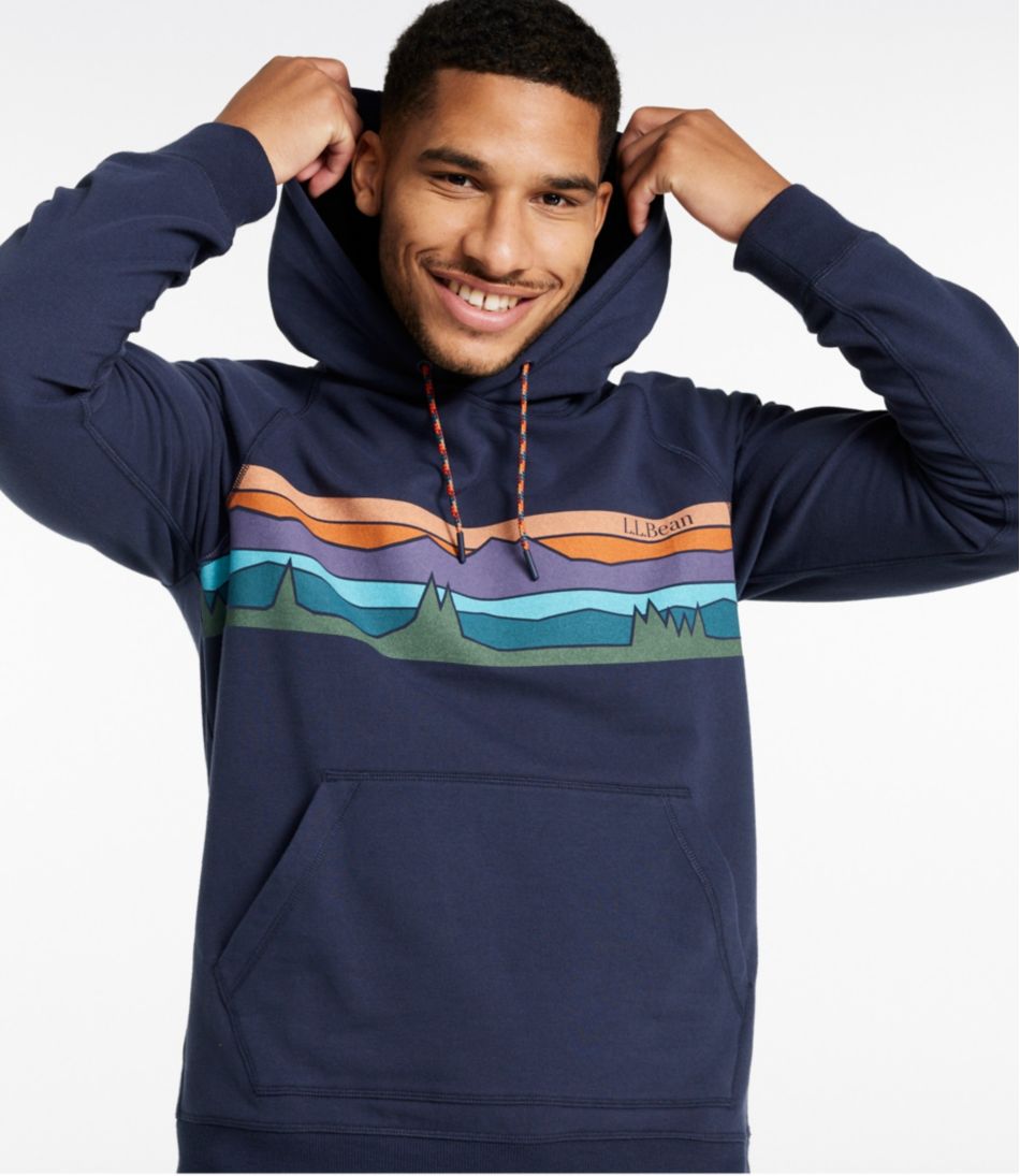Men's Bean's Comfort Camp Hoodie Graphic