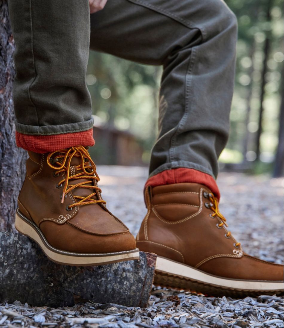 Men's Stonington Boots Moc-Toe