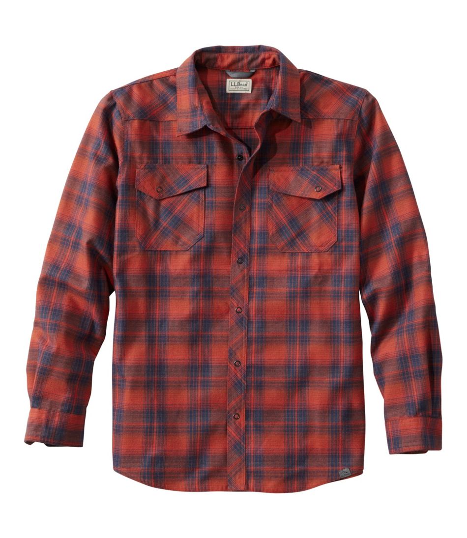 Men's Katahdin Performance Flannel Shirt Slightly Fitted