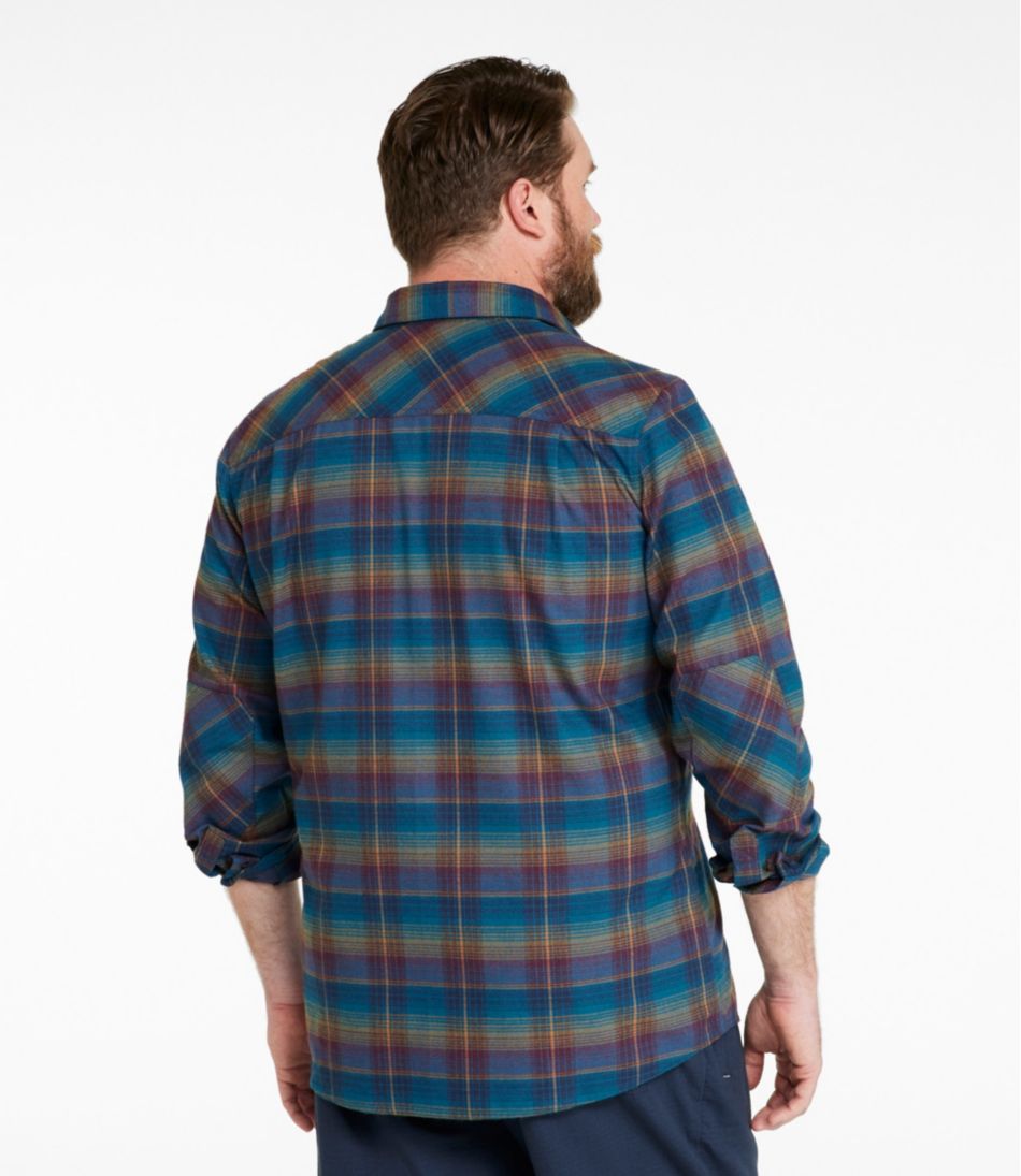 Men's Katahdin Performance Flannel Shirt Slightly Fitted