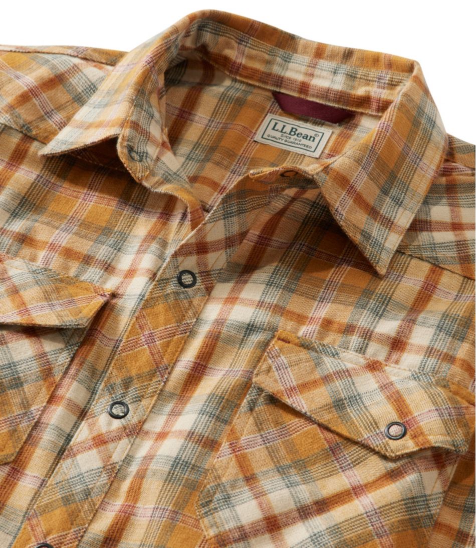 Men's Katahdin Performance Flannel Shirt Slightly Fitted