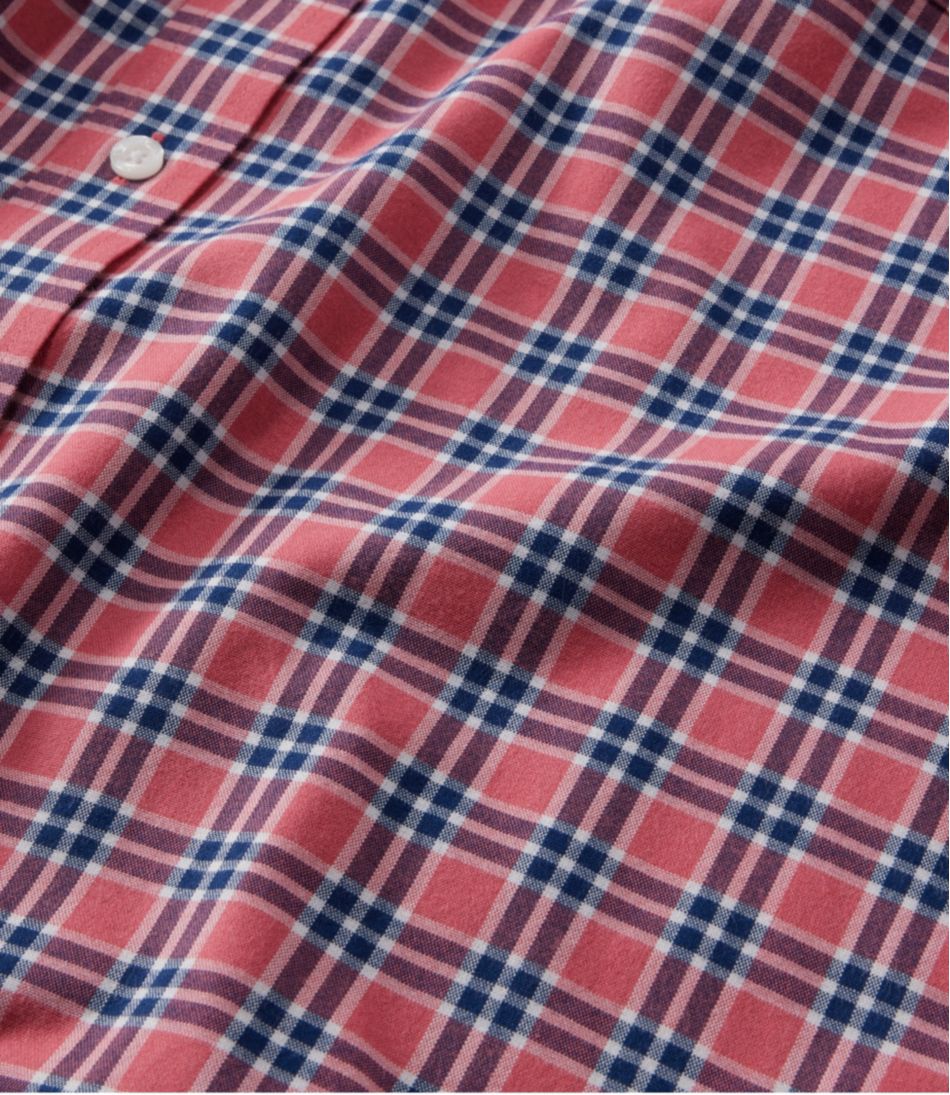 Men's Wrinkle-Free Ultrasoft Brushed Cotton Shirt, Long-Sleeve, Slightly Fitted Untucked Fit