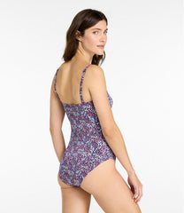 Bandeau Tanksuit Print Women's Coastal Essentials Swimwear