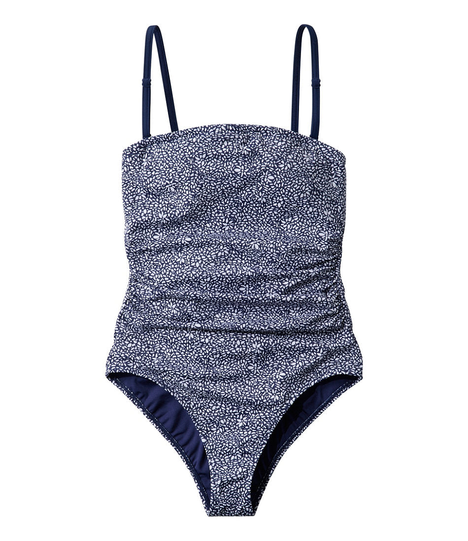 Bandeau Tanksuit Print Women's Coastal Essentials Swimwear