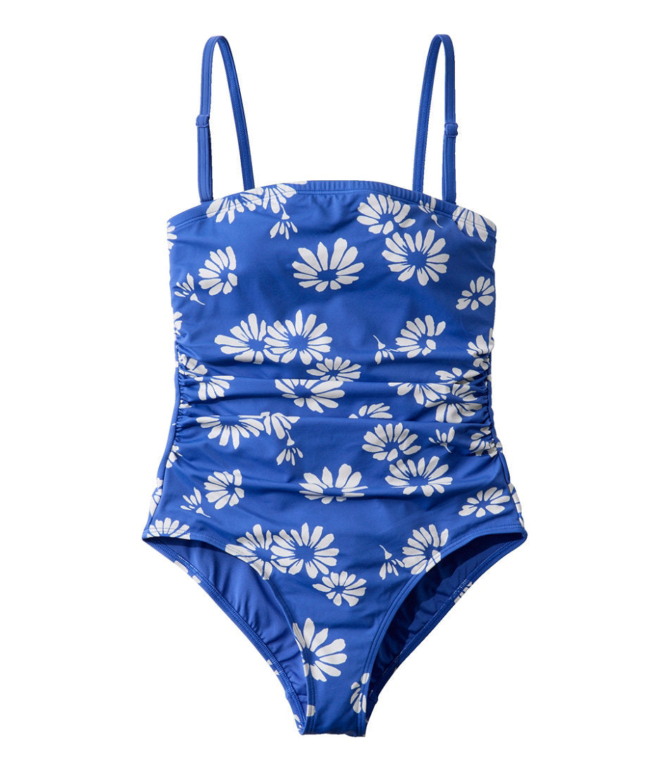 Bandeau Tanksuit Print Women's Coastal Essentials Swimwear