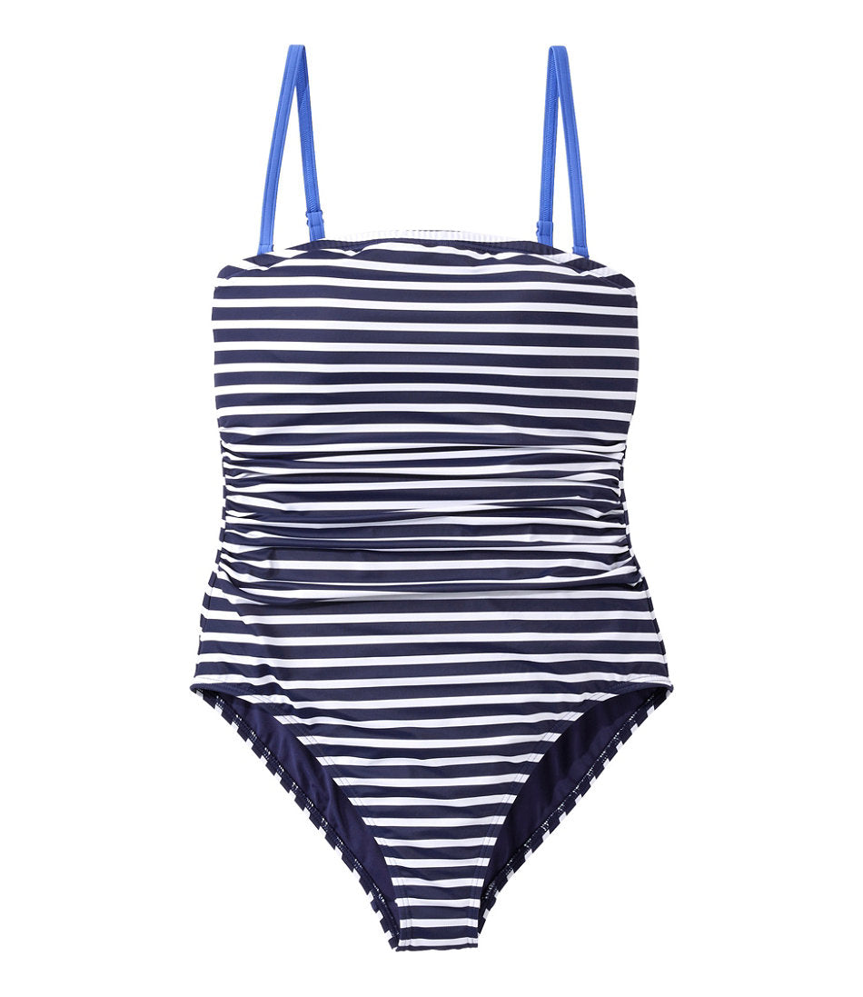 Bandeau Tanksuit Print Women's Coastal Essentials Swimwear