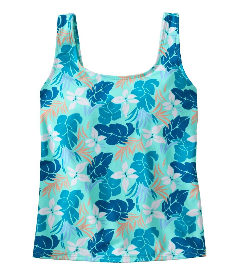 Print Women's BeanSport Swimwear Scoopneck Tankini Top