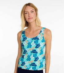 Print Women's BeanSport Swimwear Scoopneck Tankini Top