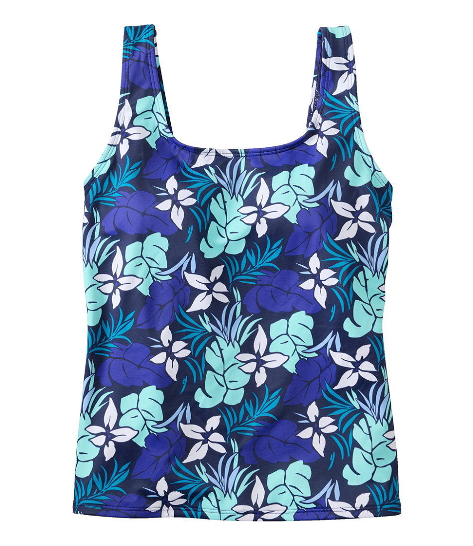 Print Women's BeanSport Swimwear Scoopneck Tankini Top