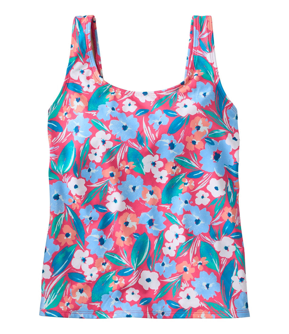 Print Women's BeanSport Swimwear Scoopneck Tankini Top