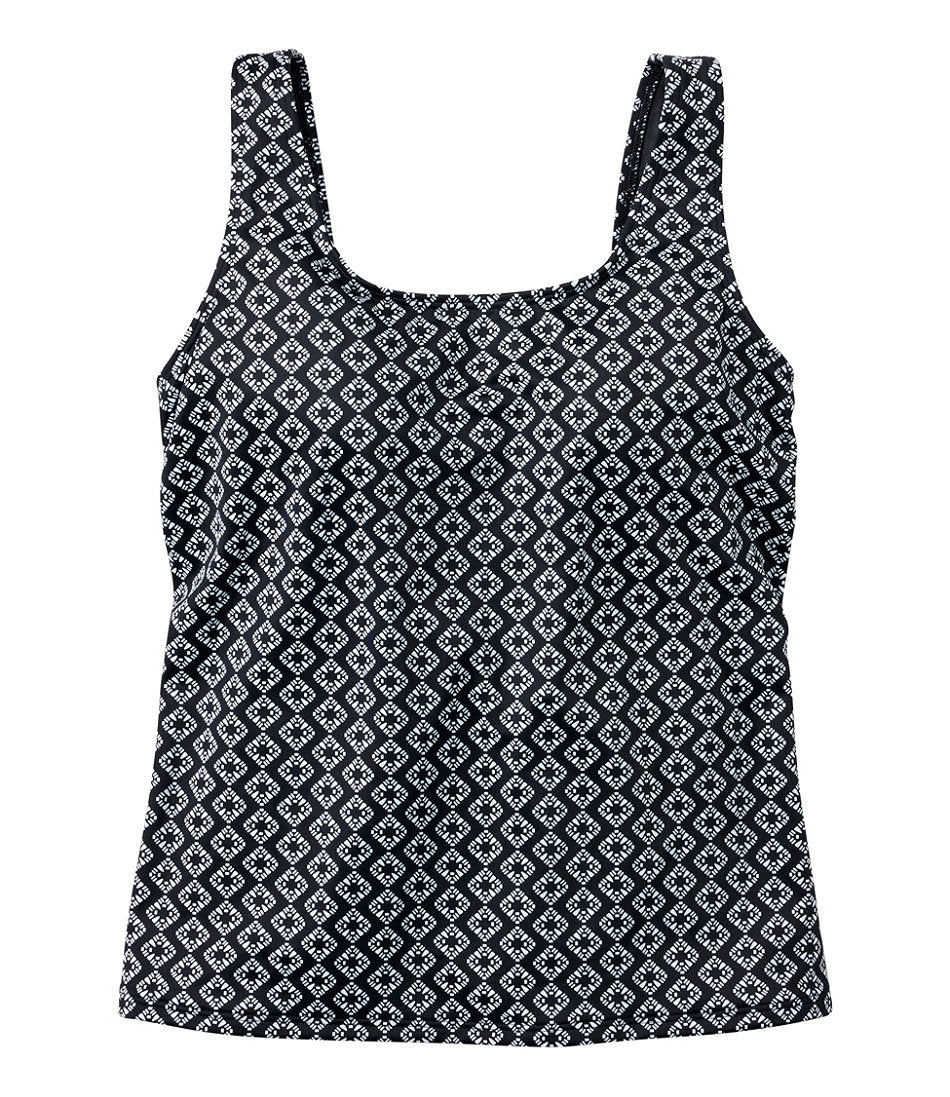 Print Women's BeanSport Swimwear Scoopneck Tankini Top