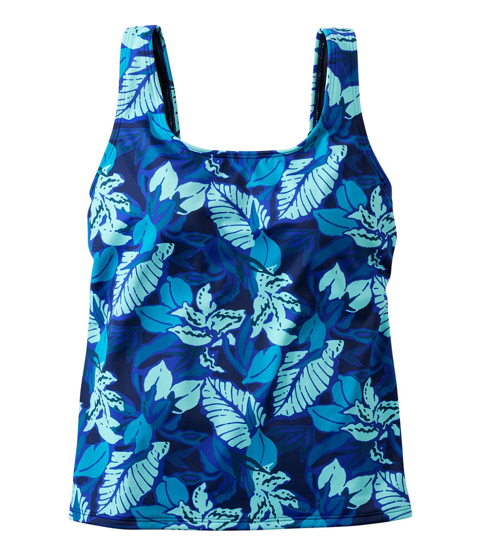 Print Women's BeanSport Swimwear Scoopneck Tankini Top