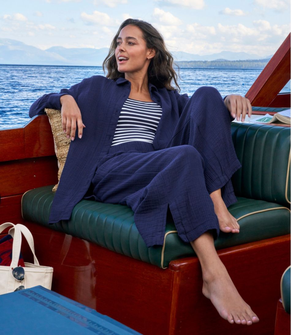 Women's Cloud Gauze Cover-Up Shirt