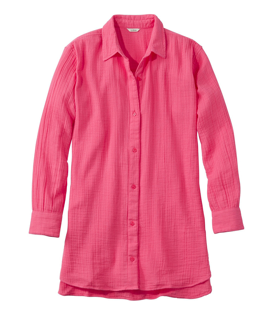 Women's Cloud Gauze Cover-Up Shirt