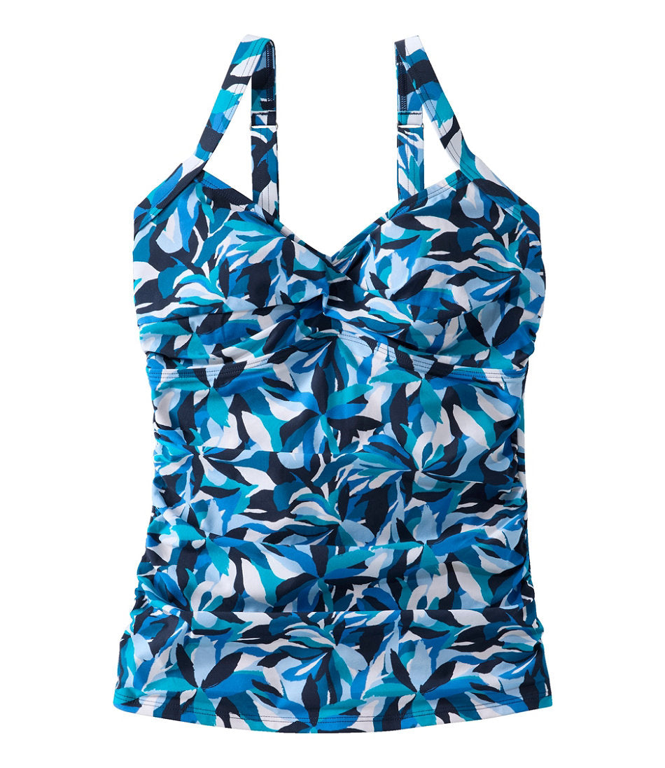 Tankini Top Print Women's Shaping Swimwear