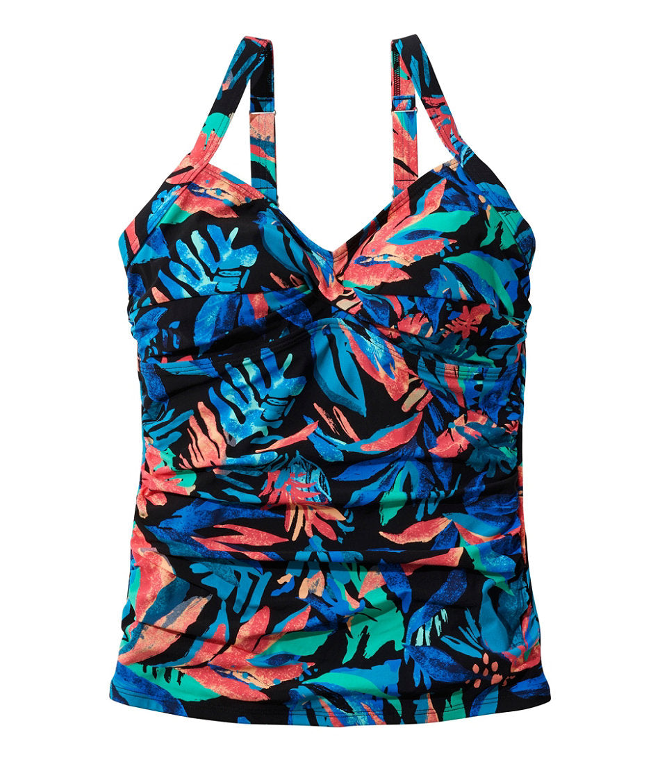 Tankini Top Print Women's Shaping Swimwear