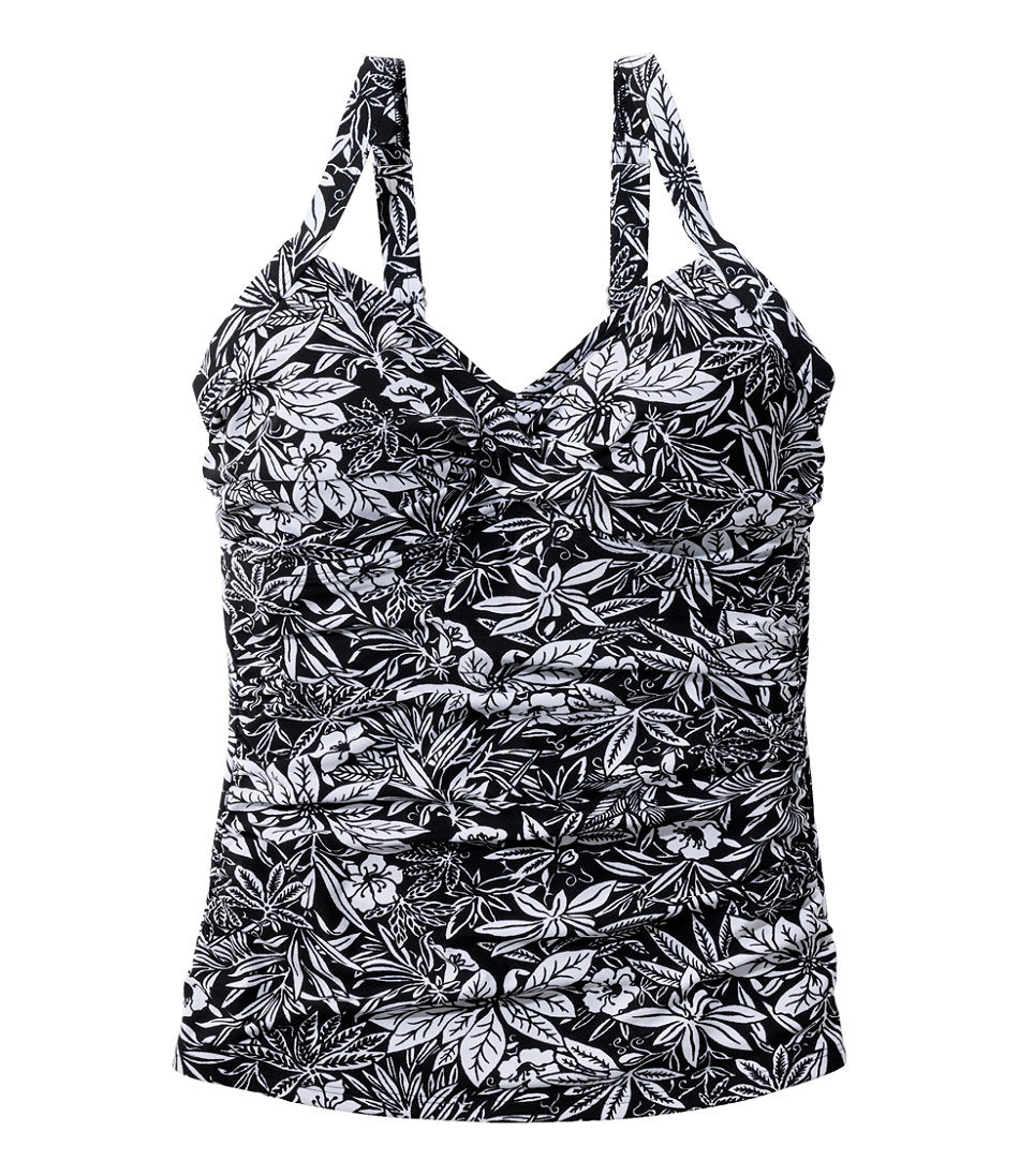 Tankini Top Print Women's Shaping Swimwear