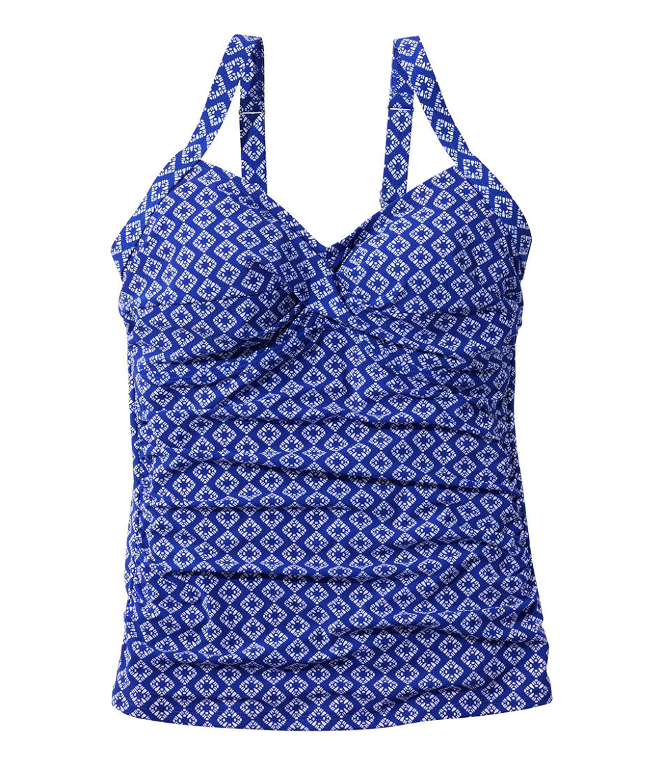 Tankini Top Print Women's Shaping Swimwear