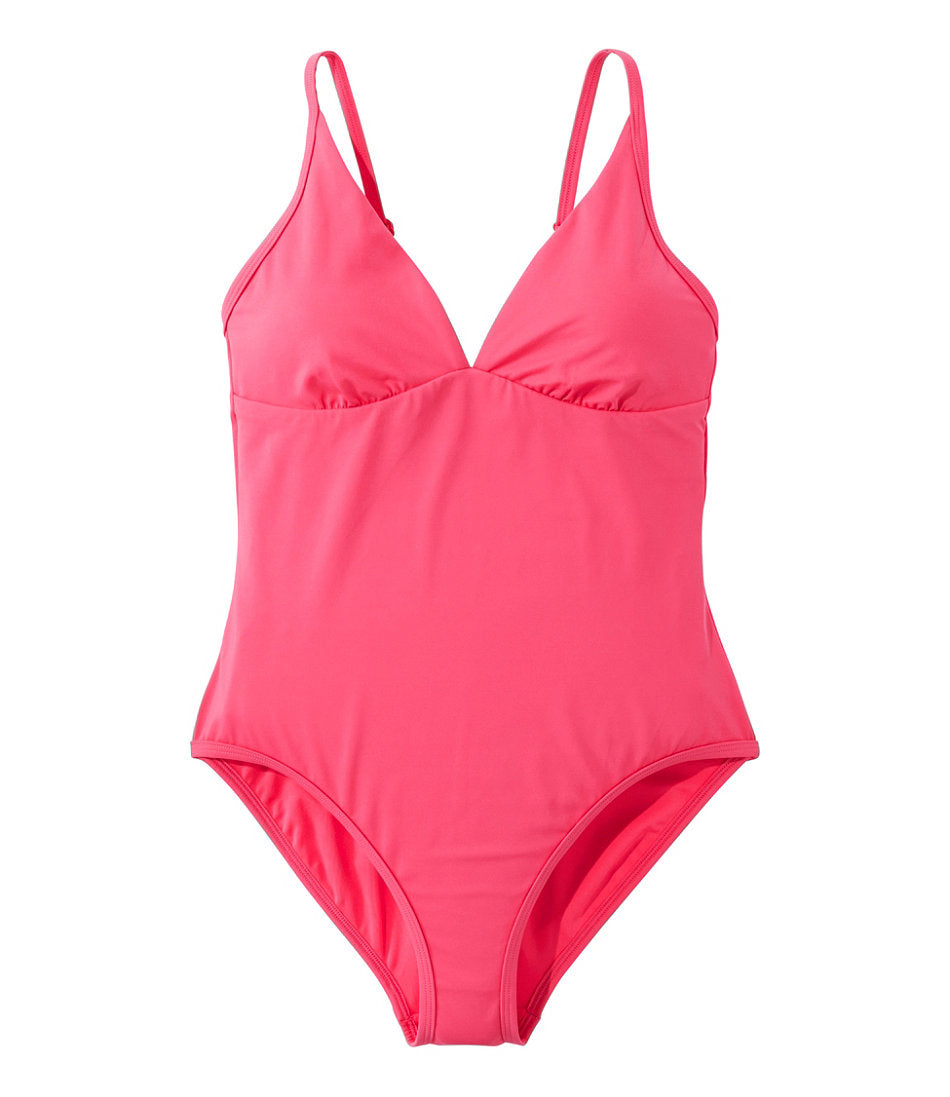 V-Neck Tanksuit Women's Coastal Essentials Swimwear