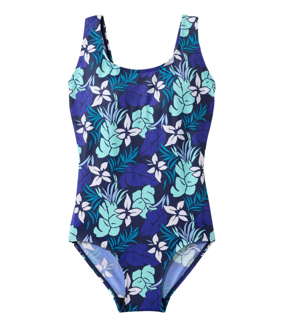 Women's BeanSport Swimwear Scoopneck Tanksuit Print