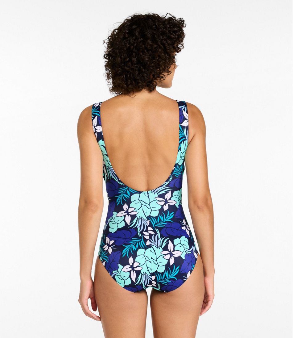 Women's BeanSport Swimwear Scoopneck Tanksuit Print