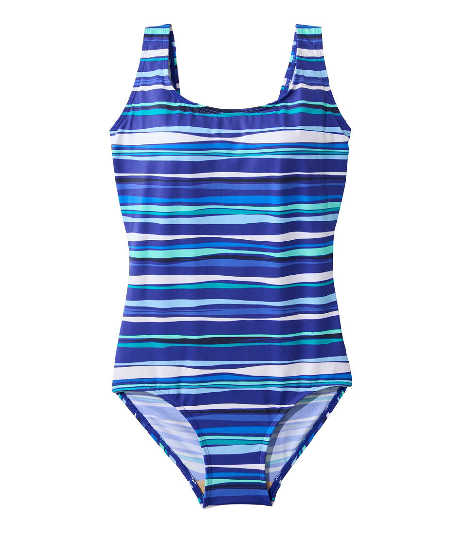 Women's BeanSport Swimwear Scoopneck Tanksuit Print