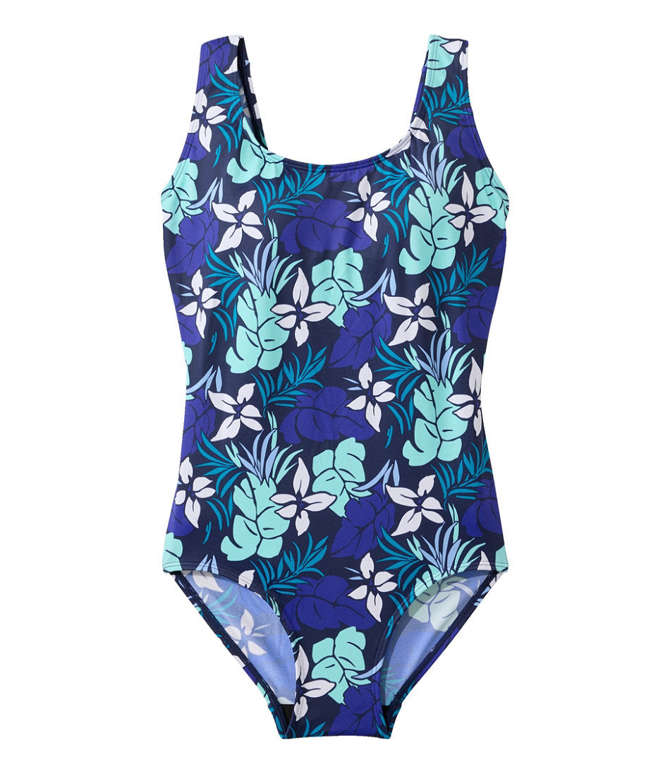 Women's BeanSport Swimwear Scoopneck Tanksuit Print