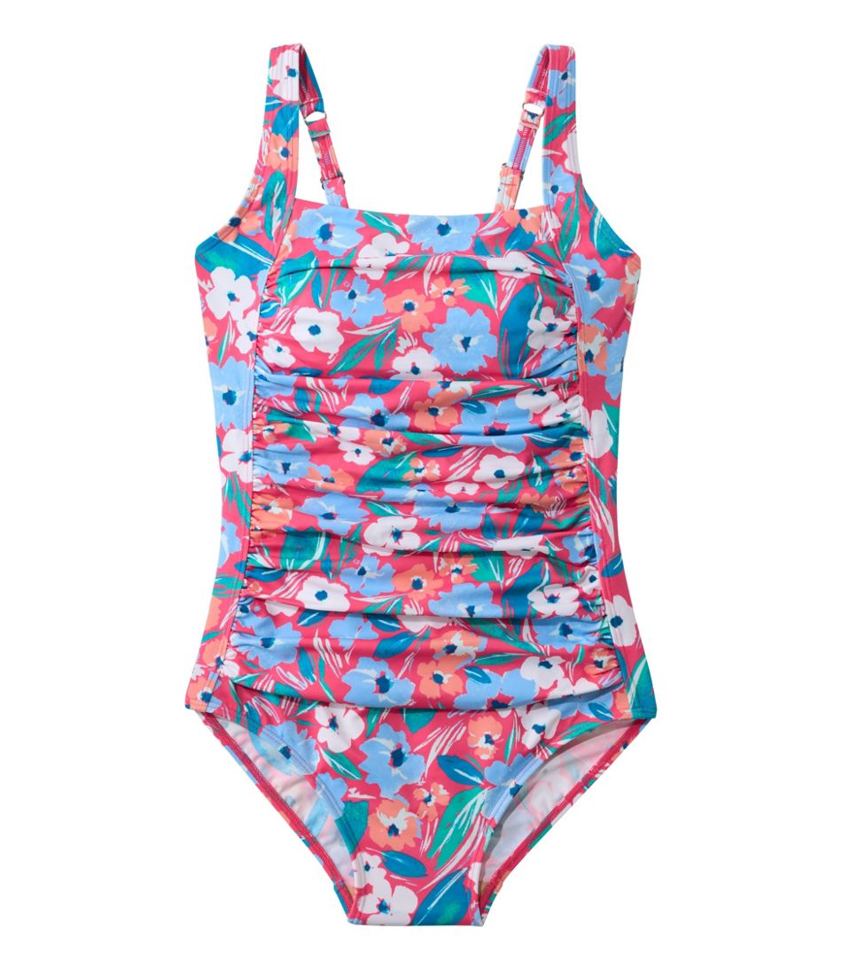 Women's BeanSport Swimwear Squareneck Tanksuit Print