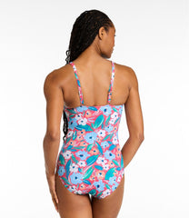 Women's BeanSport Swimwear Squareneck Tanksuit Print
