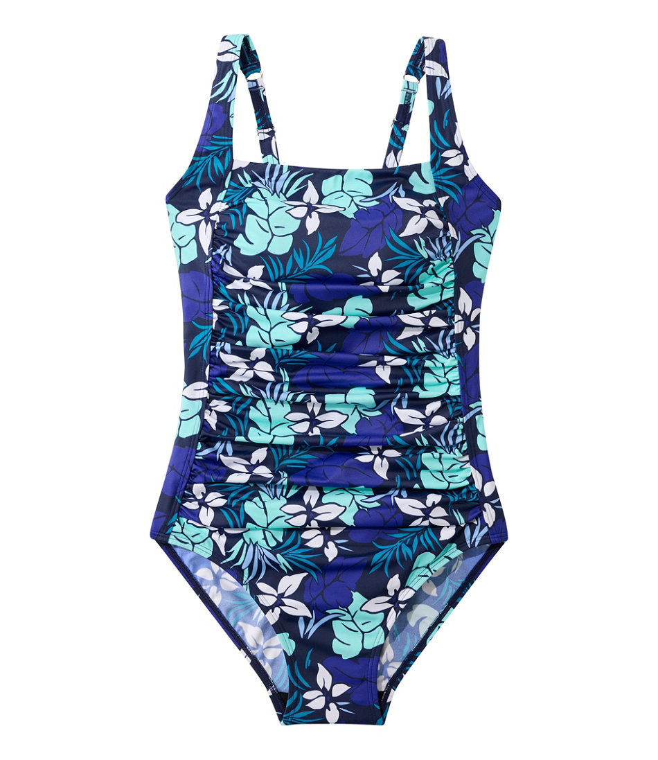 Women's BeanSport Swimwear Squareneck Tanksuit Print