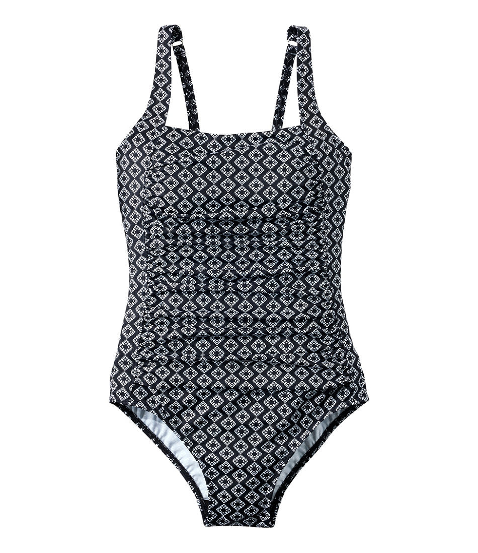 Women's BeanSport Swimwear Squareneck Tanksuit Print