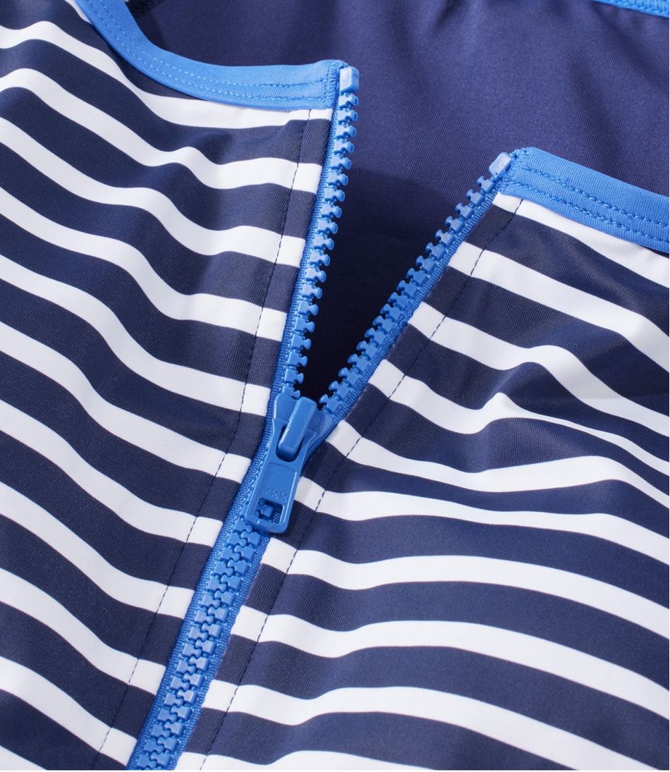 Women's Coastal Essentials Swimwear Long-Sleeve Tanksuit Print