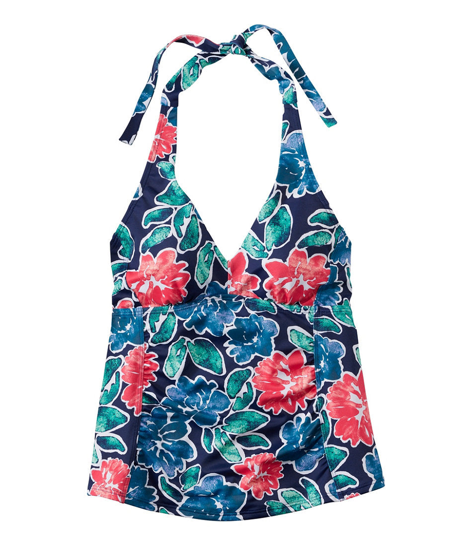 Women's BeanSport Swimwear Halter Tankini Top Print