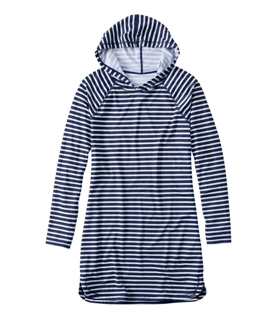 Women's SunSmart® UPF 50+ Sun Shirt Hooded Tunic Print