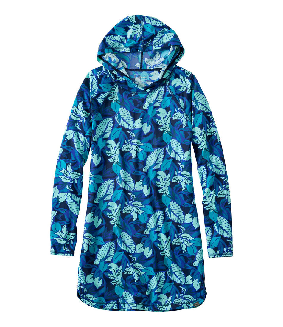 Women's SunSmart® UPF 50+ Sun Shirt Hooded Tunic Print
