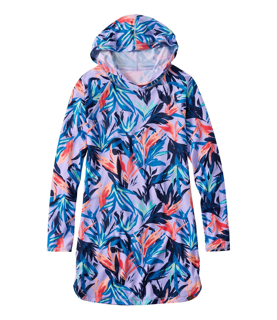 Women's SunSmart® UPF 50+ Sun Shirt Hooded Tunic Print