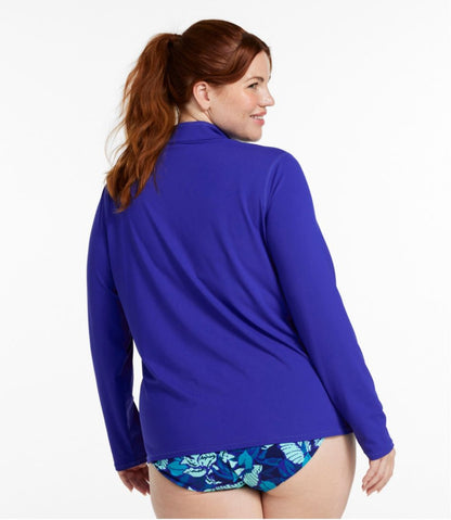 Women's SunSmart® UPF 50+ Sun Shirt, Quarter-Zip