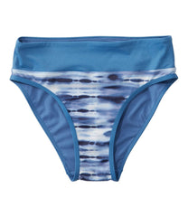 Mid-Rise Brief Print Women's New Currents Swimwear