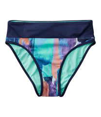 Mid-Rise Brief Print Women's New Currents Swimwear