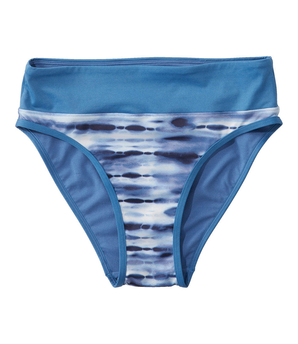 Mid-Rise Brief Print Women's New Currents Swimwear