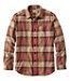 Men's Scotch Plaid Flannel Shirt Traditional Fit
